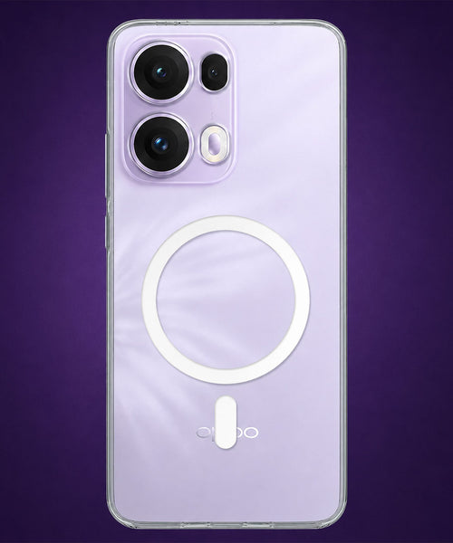 Oppo Reno 13 Pro 5G Clear Anti-Yellow MagSafe Protective Case