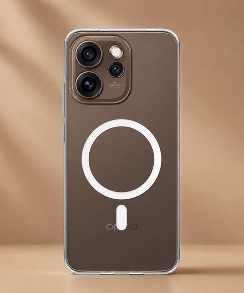 Oppo Reno 15 Pro 5G Clear Anti-Yellow MagSafe Protective Case