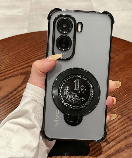 Vivo T5 Pro 5G Premium Billion Wheel Rotating Shockproof Airbags Case