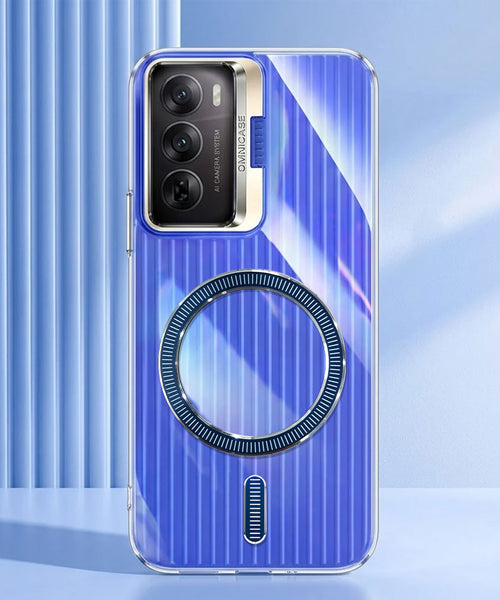 Oppo Reno12 Pro 5G Anti-Yellow Magsafe Liquid Crystal Clear Case