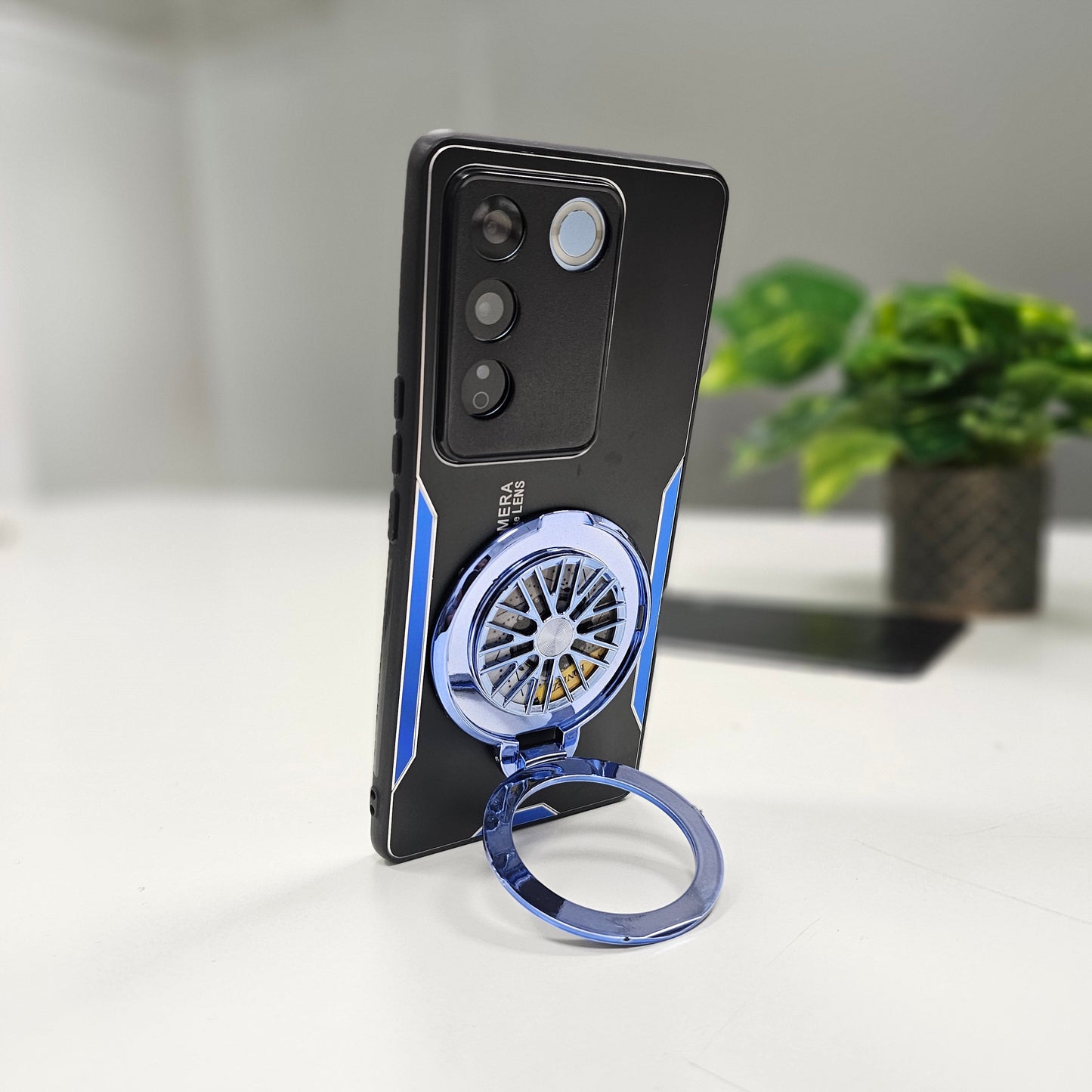 Vivo V27 5G Best Selling Stress Buster Aluminium Metal Scratch Resistant Back Case