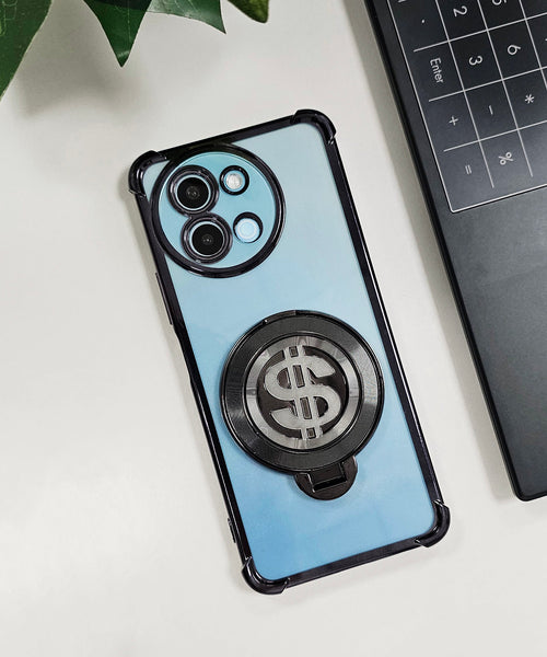 Vivo Y58 5G Four Corner Airbags 100% Original Astro Money Magnet Rotating Dollar Case