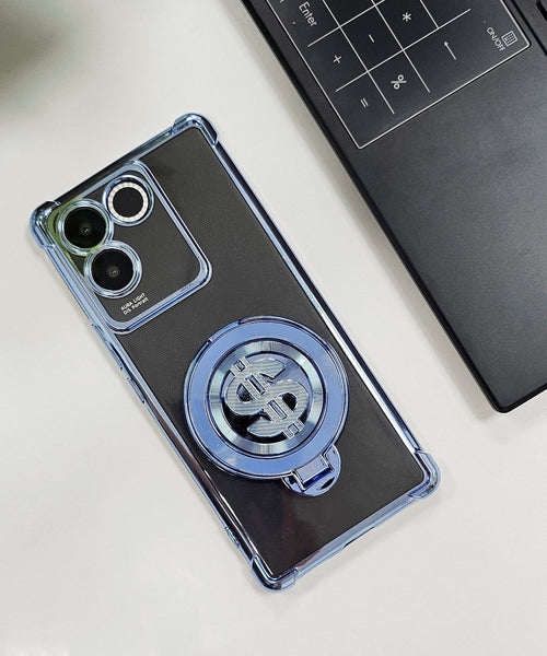 Vivo T2 Pro 5G Four Corner Airbags 100% Original Astro Money Magnet Rotating Dollar Case