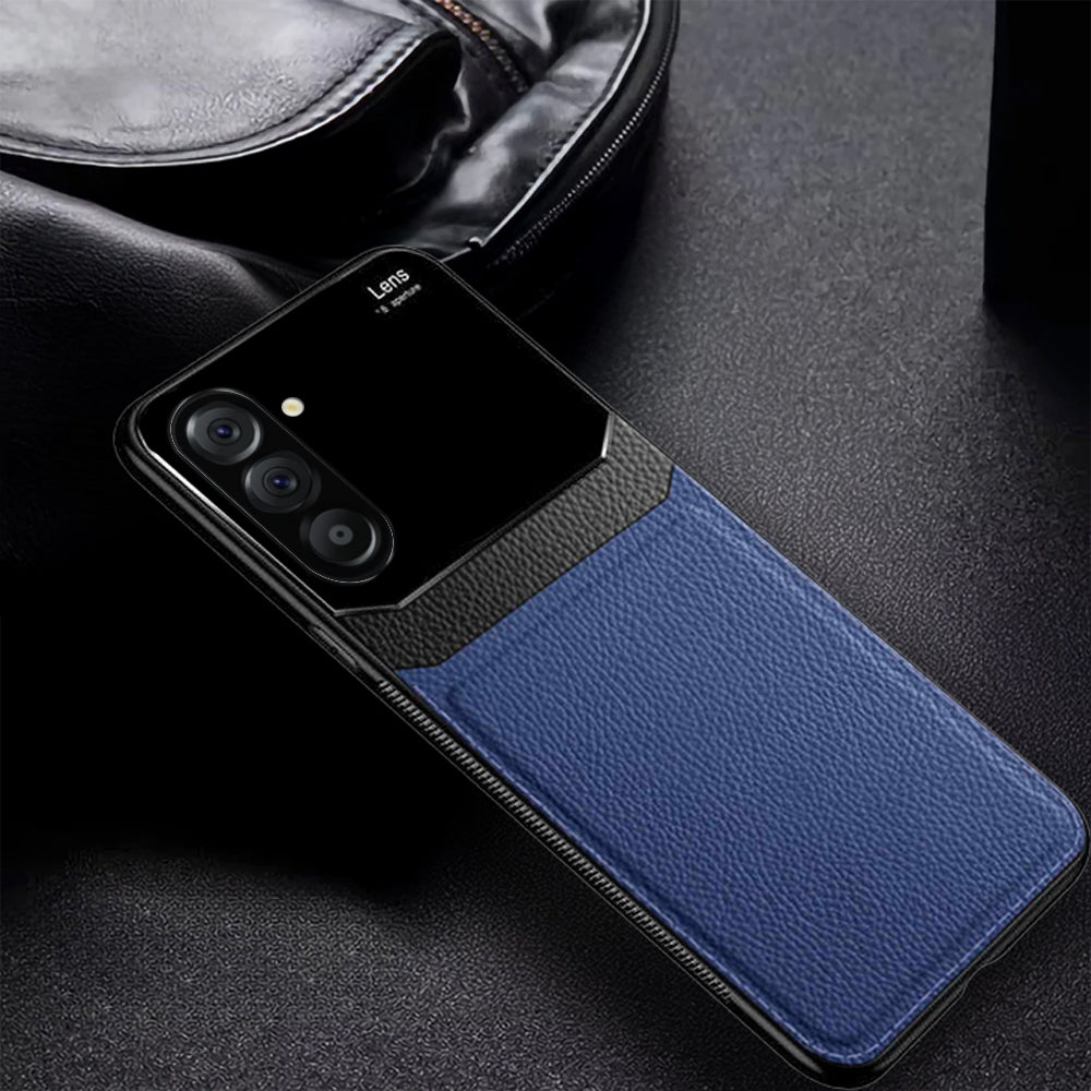 Galaxy A36 5G Premium Leather Lens Protective Case