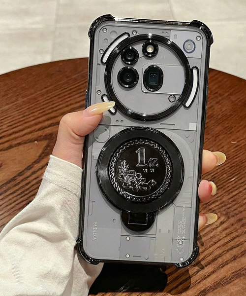 Nothing Phone 3a Pro 5G Premium Billion Wheel Rotating Shockproof Airbags Case