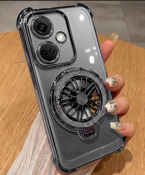 OnePlus Nord CE3 5G Premium Stress Buster Wheel Rotating Shockproof Airbags Case