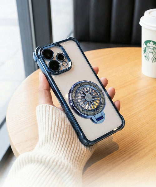 Oppo Reno 15 5G Premium Stress Buster Wheel Rotating Shockproof Airbags Case