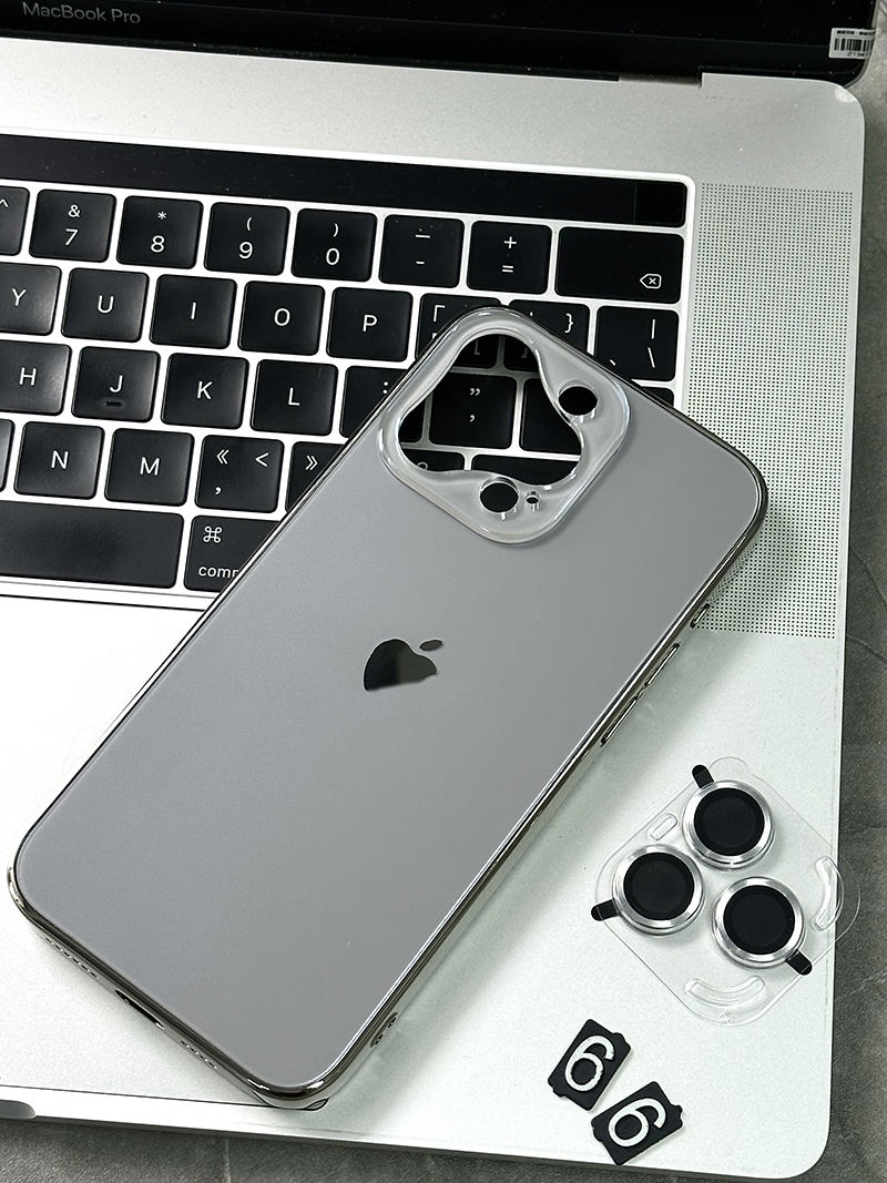 iPhone 15 Pro Titanium Premium Shockproof Anti Fingerprint iPhone Case