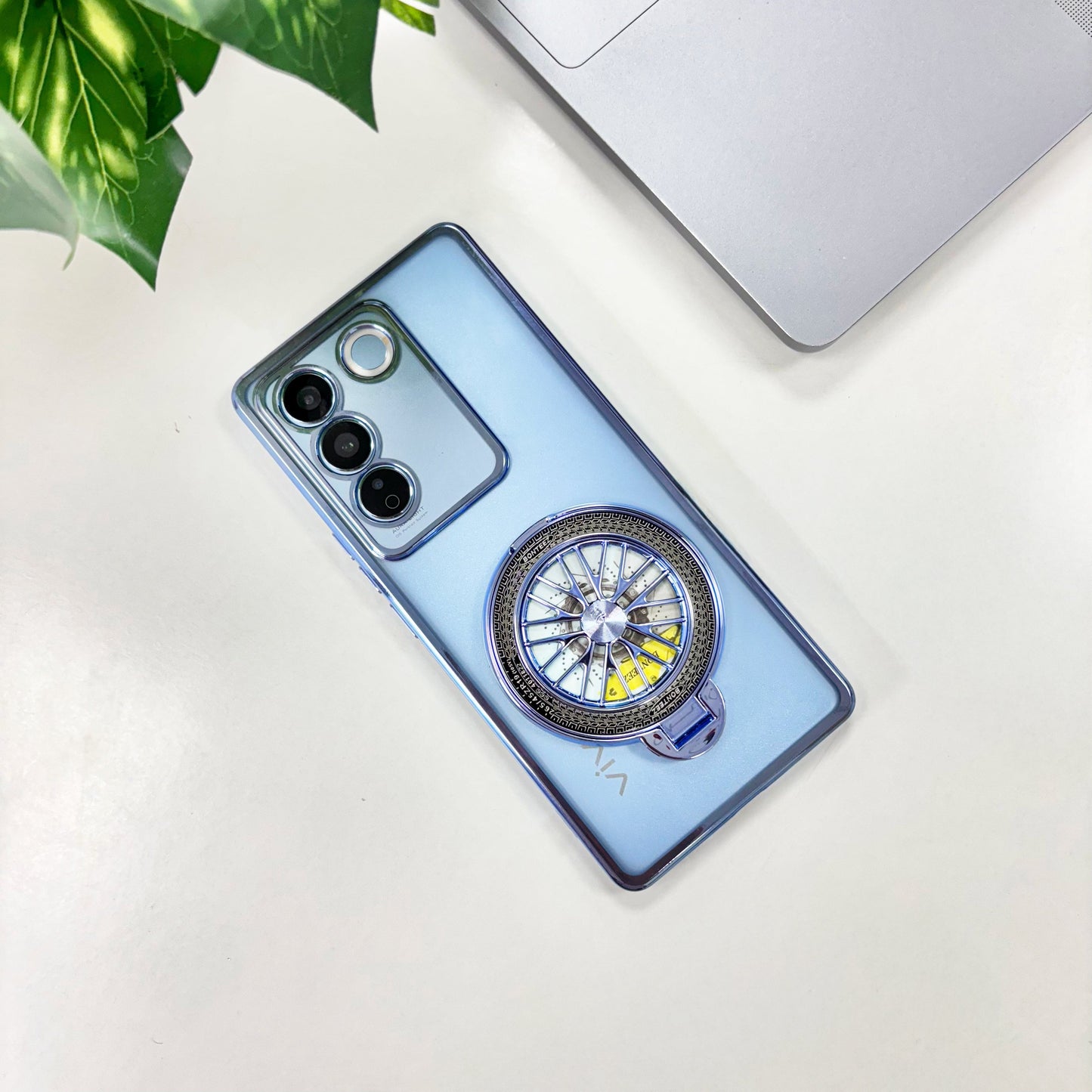 Vivo V27/V27 Pro 5G Ferrari Wheel Electroplating Case