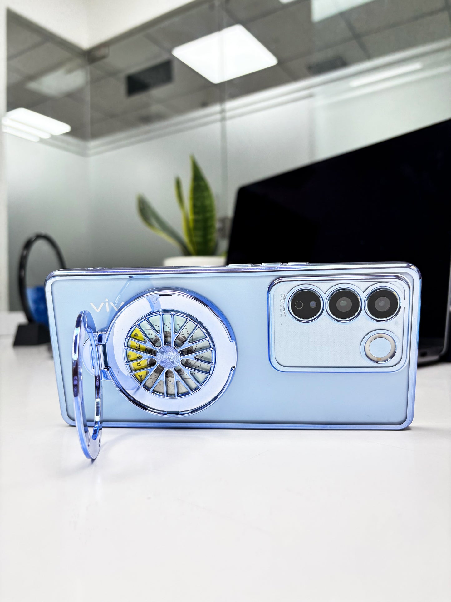 Vivo V27/V27 Pro 5G Ferrari Wheel Electroplating Case