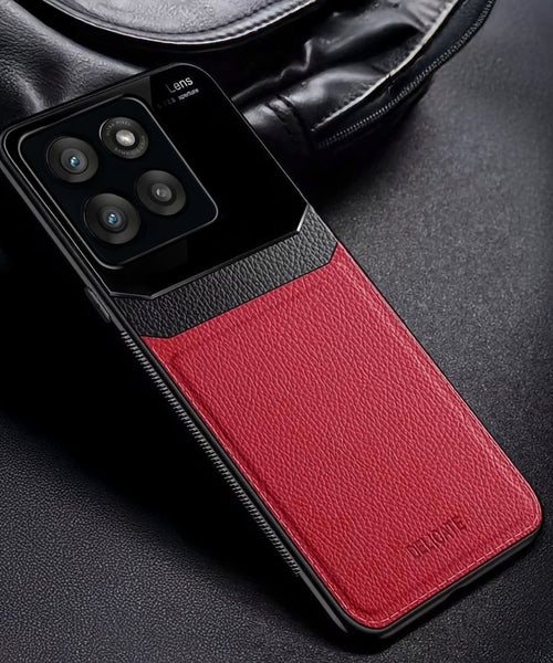 Motorola Edge 60 Pro 5G Premium Leather Lens Protective Case