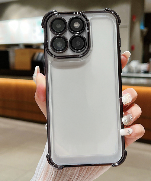 Motorola Edge 60 Pro 5G Transparent Shockproof Case With Airbag Corners