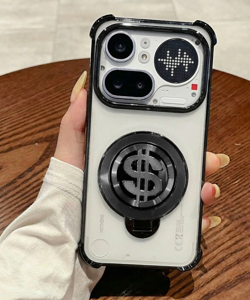 Nothing Phone 4a Pro 5G Four Corner Airbags 100% Original Astro Money Magnet Rotating Dollar Case