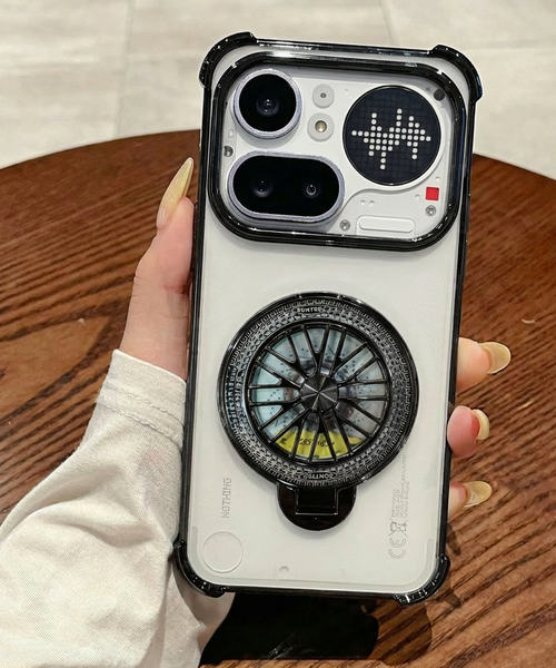 Nothing Phone 4a Pro 5G Premium Stress Buster Wheel Rotating Shockproof Airbags Case