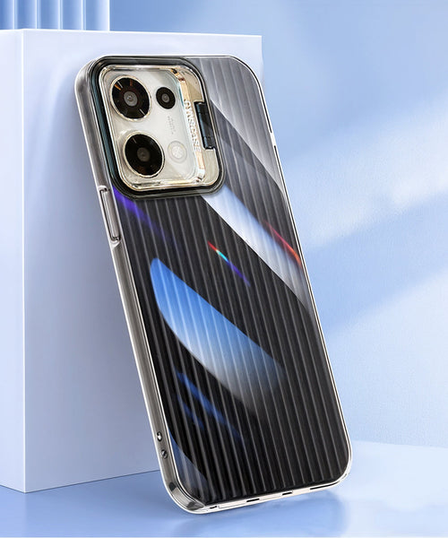 Oppo Reno 13 5G Luxury Dual Layer Hybrid Camera Ring Stand Case