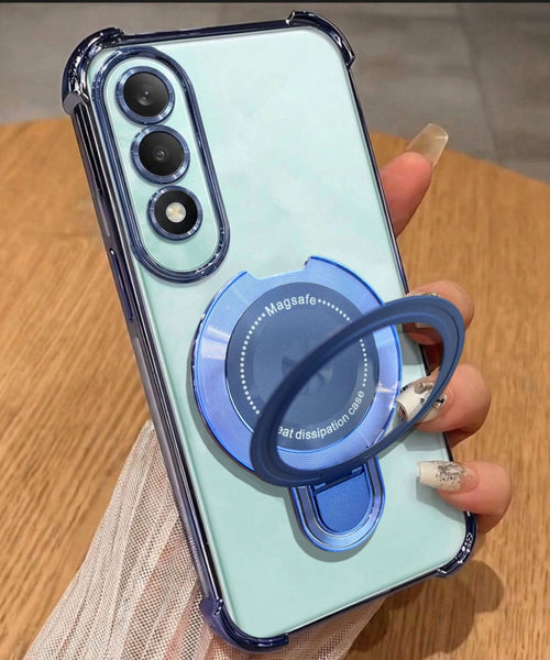 OnePlus Nord 5 5G Luxury Four Corner Invincible Bracket Ring Stand Case