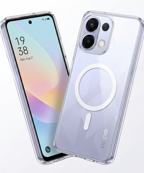 Oppo K13 5G Clear Anti-Yellow MagSafe Protective Case