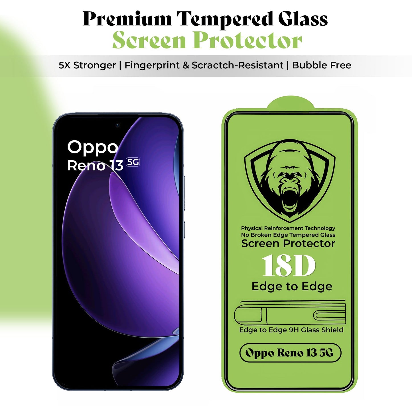 Oppo Reno 13 5G Luxury Shimmer Shockproof Airbag Case
