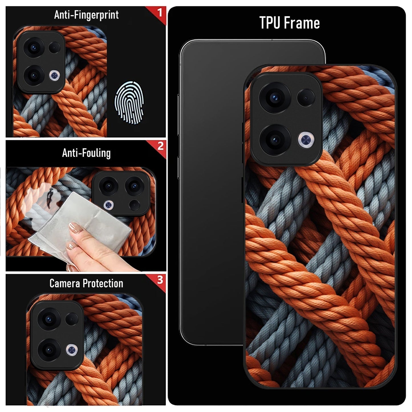 Modern design Oppo Reno 13 Cover