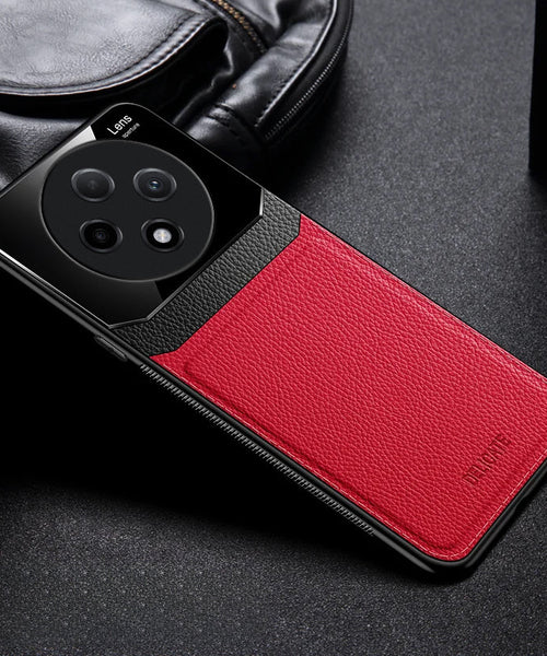 Oppo F27 Pro 5G Premium Leather Lens Protective Case
