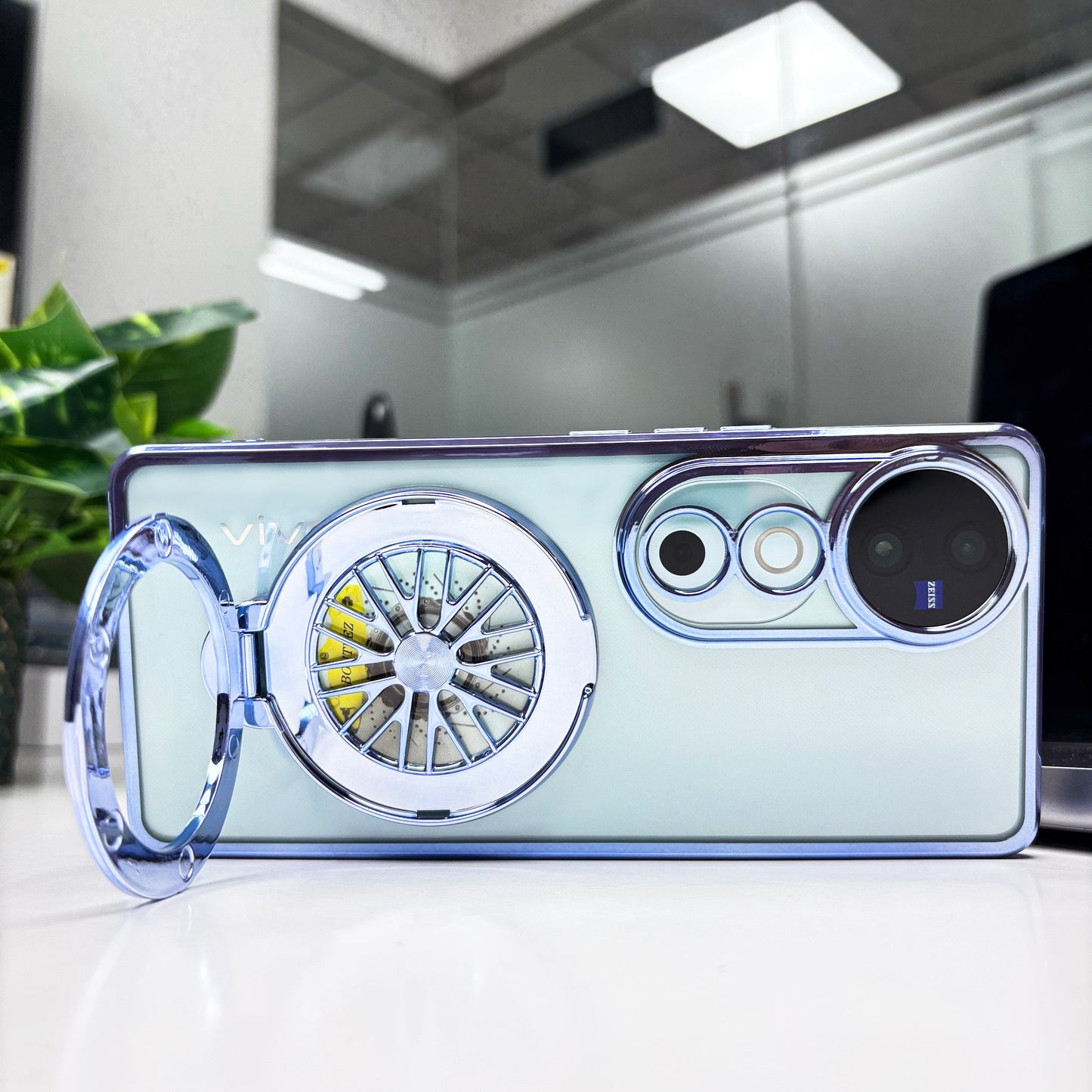 Vivo V40 Pro 5G Ferrari Wheel Electroplating Case