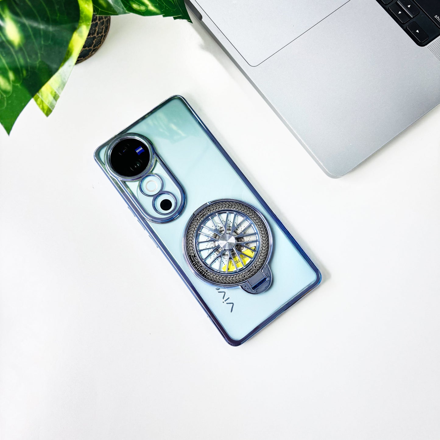 Vivo V40 Pro 5G Ferrari Wheel Electroplating Case