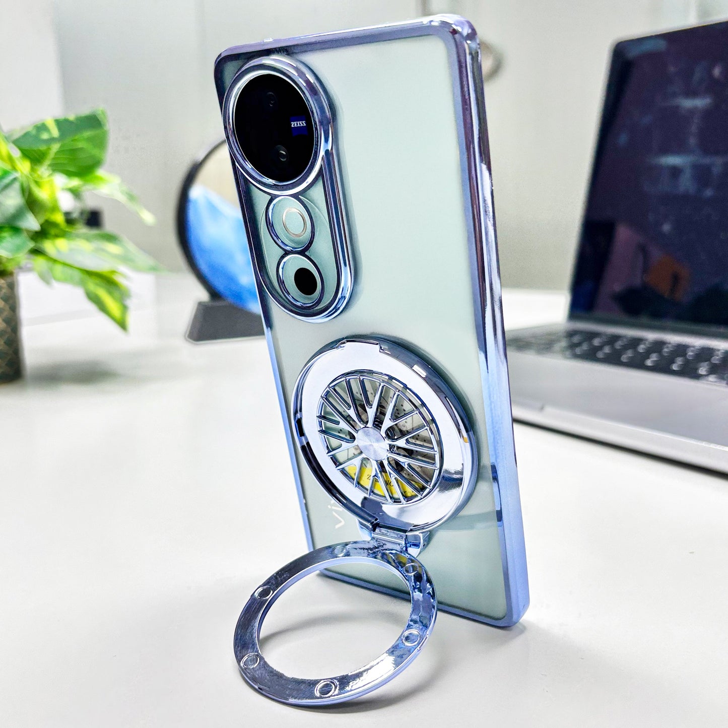 Vivo V40 Pro 5G Ferrari Wheel Electroplating Case
