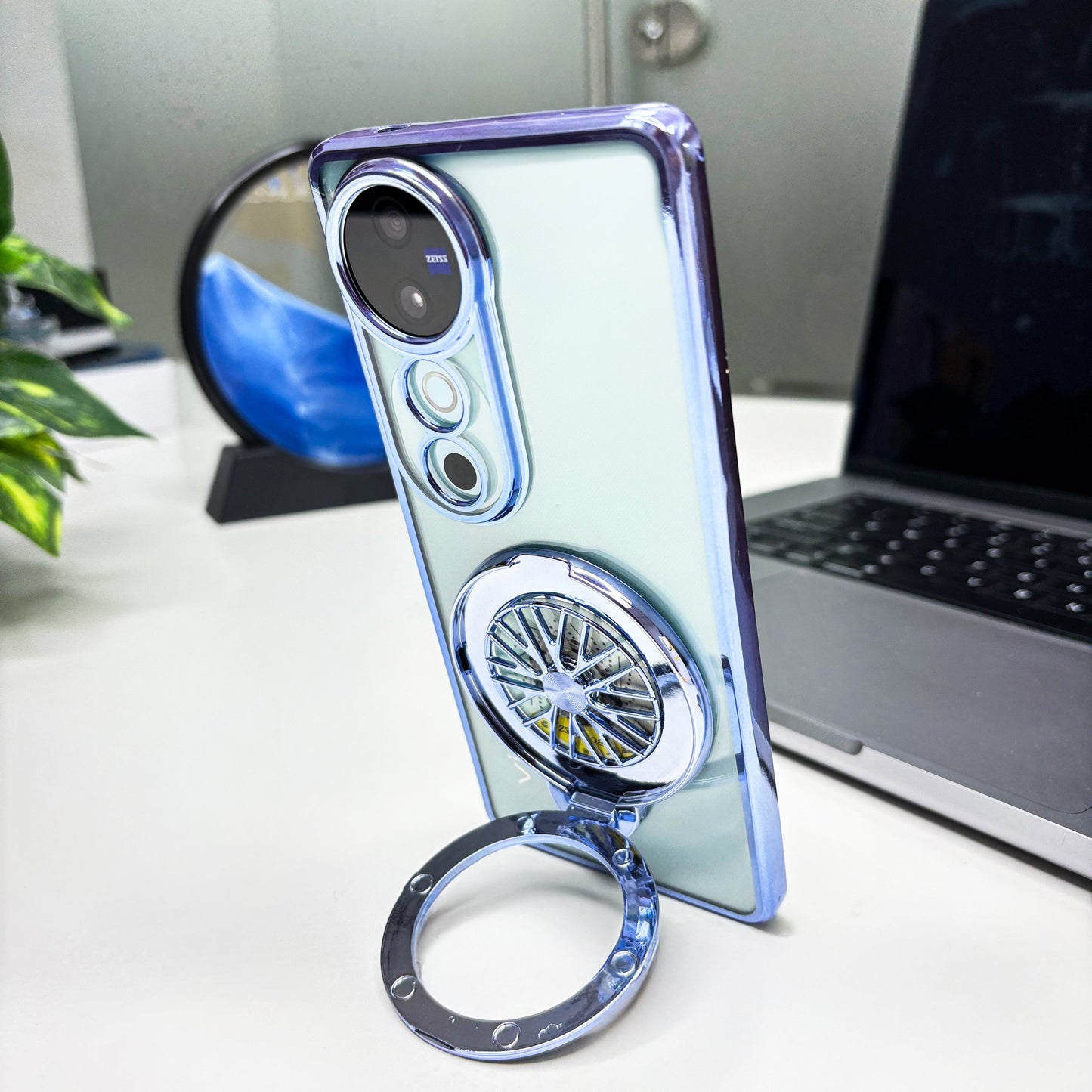 Vivo V40 Pro 5G Ferrari Wheel Electroplating Case