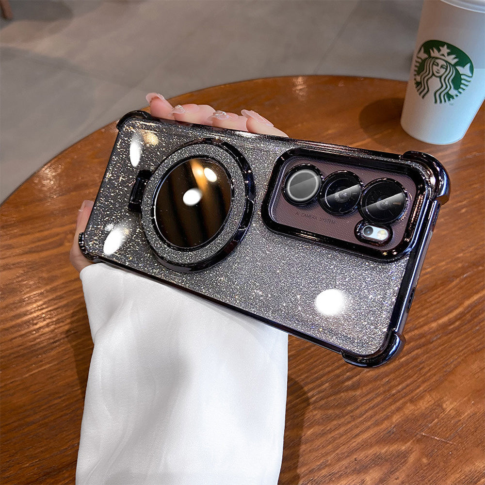 Vivo V29 5G Luxury Shimmer Mirror Back Shockproof Airbag Case