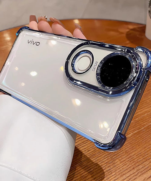 Vivo V50 5G Transparent Shockproof Case With Airbag Corners