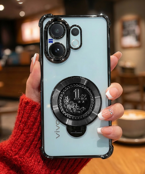 Vivo X200 FE 5G Premium Billion Wheel Rotating Shockproof Airbags Case