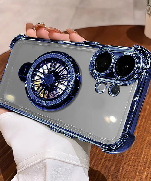 Vivo V60 5G Premium Stress Buster Wheel Rotating Shockproof Airbags Case