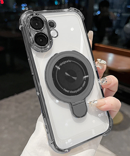Vivo X200 FE 5G Luxury Four Corner Invincible Bracket Ring Stand Case