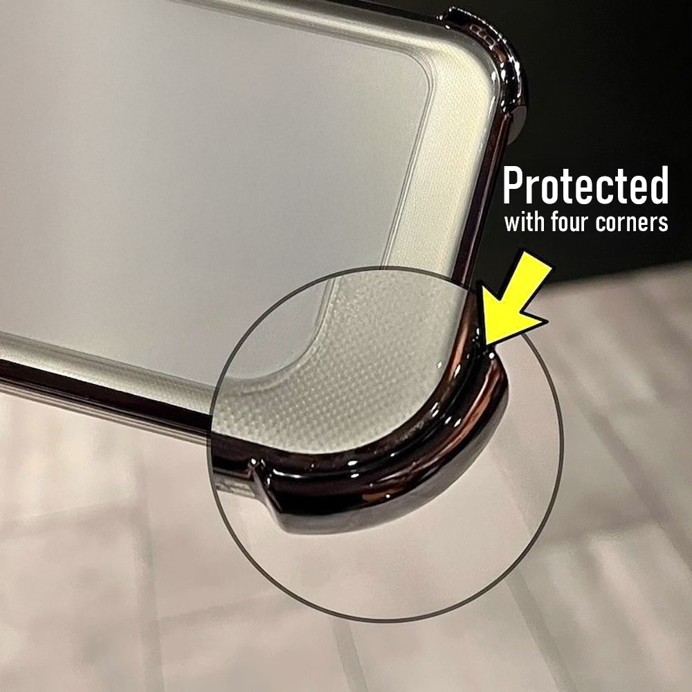 Oppo F31 Pro+ 5G Transparent Shockproof Case With Airbag Corners