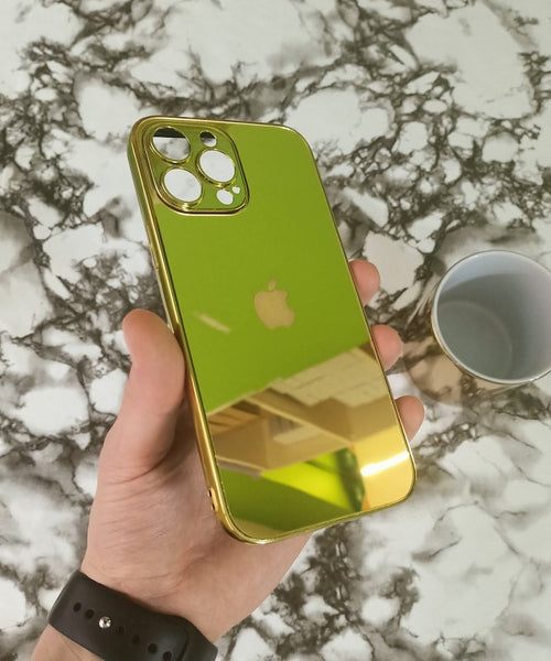 iPhone 15/16 Pro High Quality Gold Customizable iPhone Case