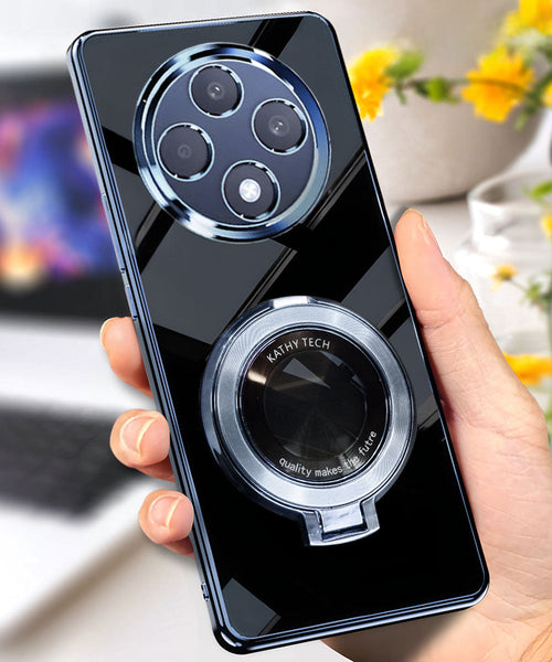 Oppo Reno 12F 5G Magnifier Electroplating Case