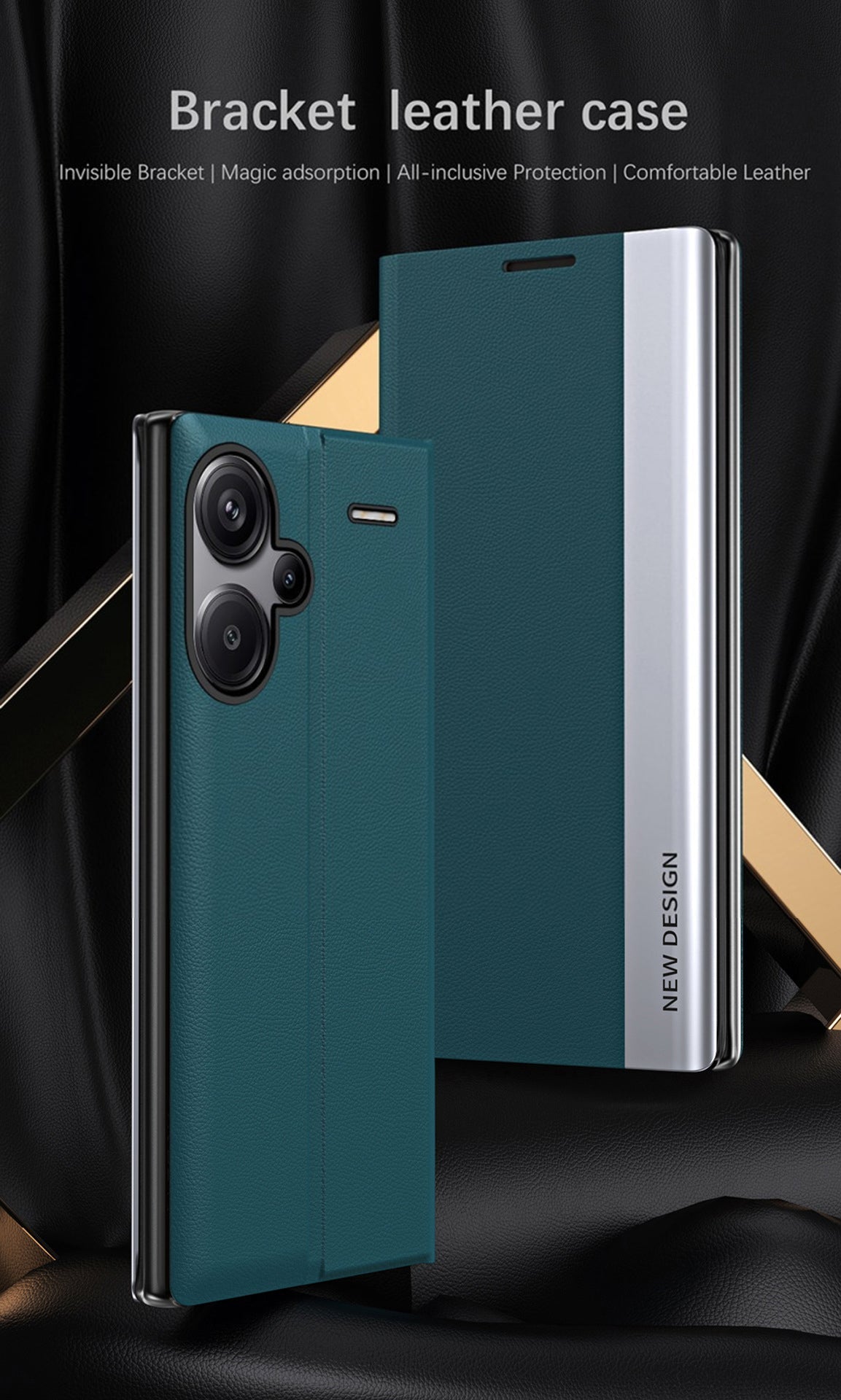 Redmi Note 13 Pro+ 5G Flip Leather Case