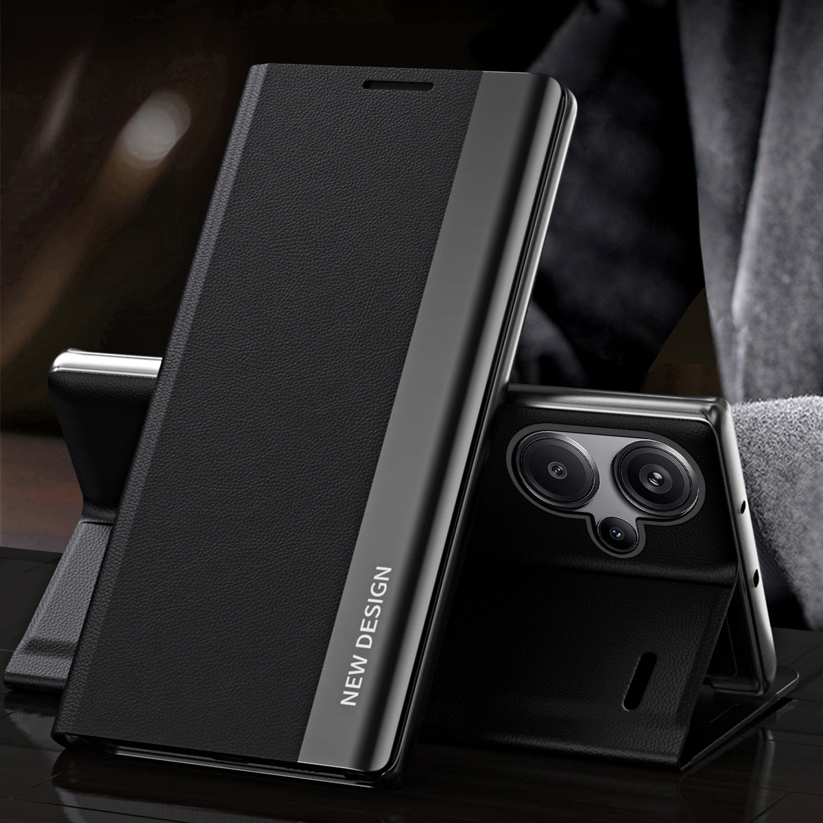 Redmi Note 13 Pro+ 5G Flip Leather Case