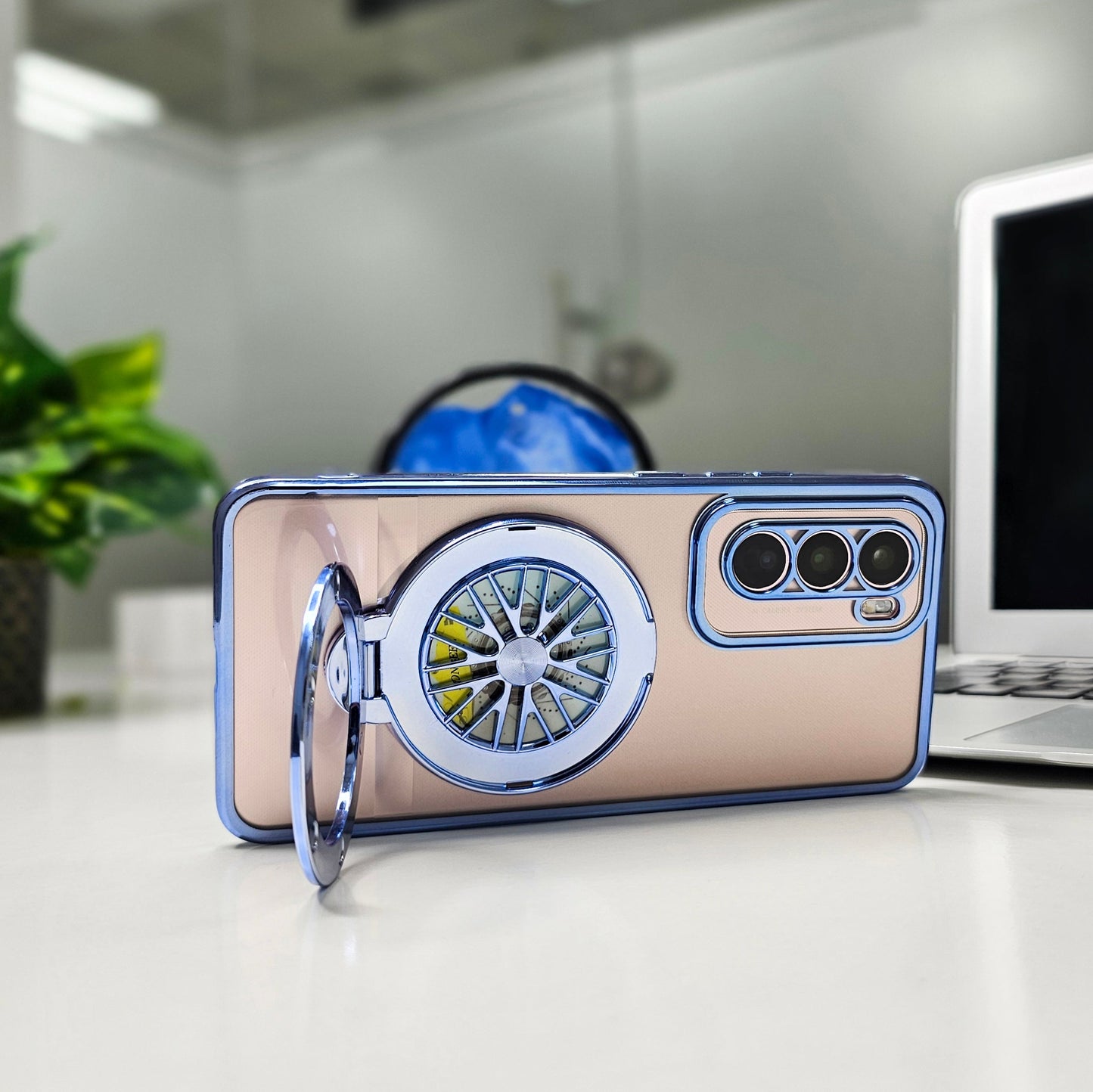 Oppo Reno 12 Pro 5G Ferrari Wheel Electroplating Case