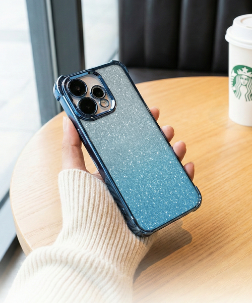 Oppo Reno 15 5G Luxury Shimmer Shockproof Airbag Case