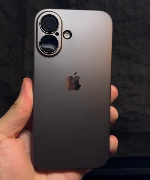 iPhone 16/16 Plus Premium Matte Finish Ultra-Thin iPhone Case
