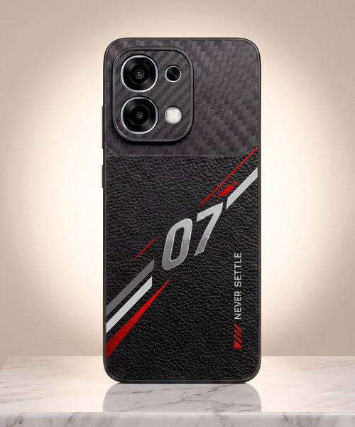 Oppo F31 5G Racing Edition Carbon Fiber Leather Hybrid Back Case