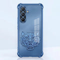 Samsung Galaxy A36 5G Tiger Face Blue Airbags Printed Back Case