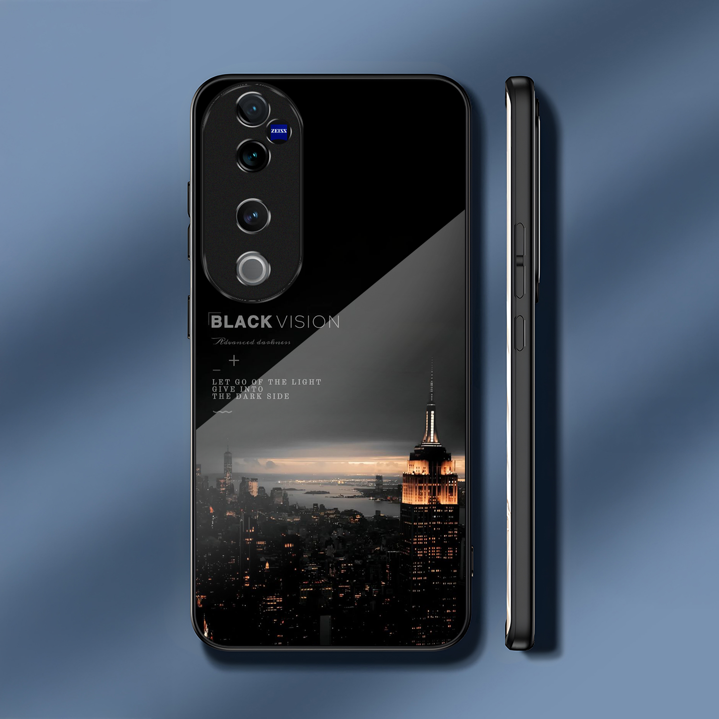 Vivo V40 Pro 5G Premium Acrylic Shockproof Glass Back Case (Tower)