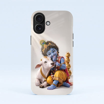 iPhone 16 5G Bal Krishna Blessings Protective Case