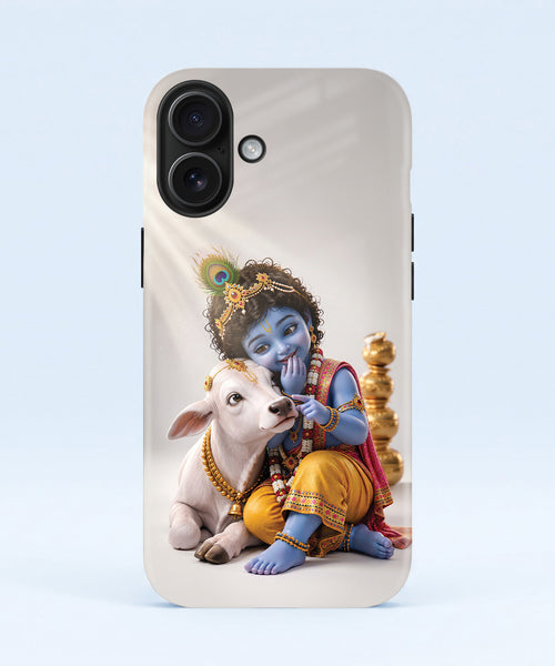 iPhone 16 5G Bal Krishna Blessings Protective Case