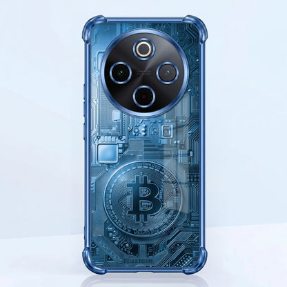 Vivo T4 5G Bitcoin Airbags Printed Back Case