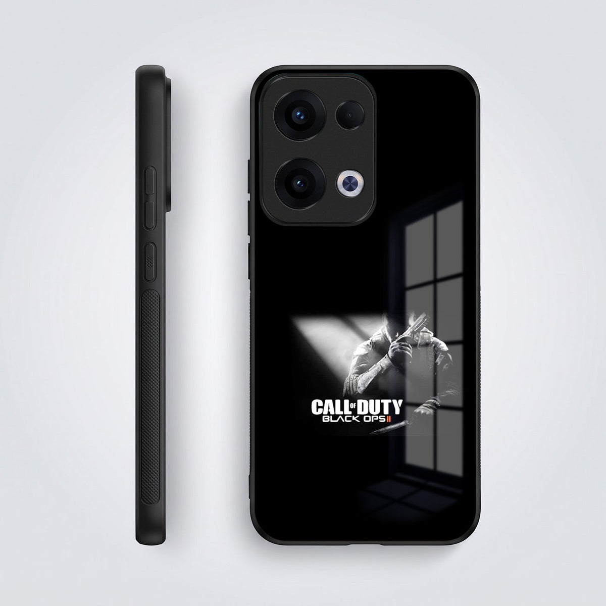 Oppo Reno 13 5G Premium Acrylic Shockproof Glass Back Case (Gamer Edition)