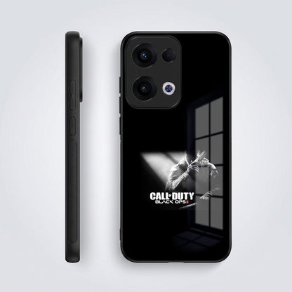 Oppo Reno 13 5G Premium Acrylic Shockproof Glass Back Case (Gamer Edition)