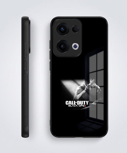 Oppo Reno 13 5G Premium Acrylic Shockproof Glass Back Case (Gamer Edition)